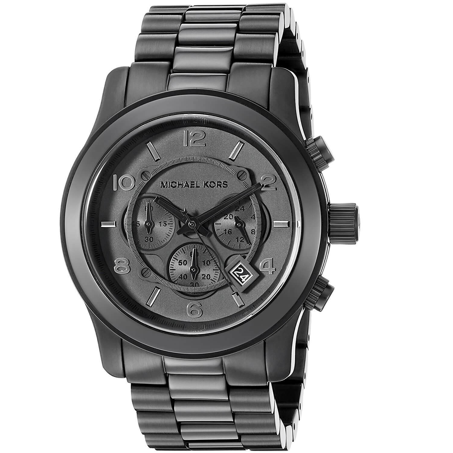 Reloj para Hombre Michael Kors MK8157 deportivos con cronografo de acero  negro. | Zshop Colombia