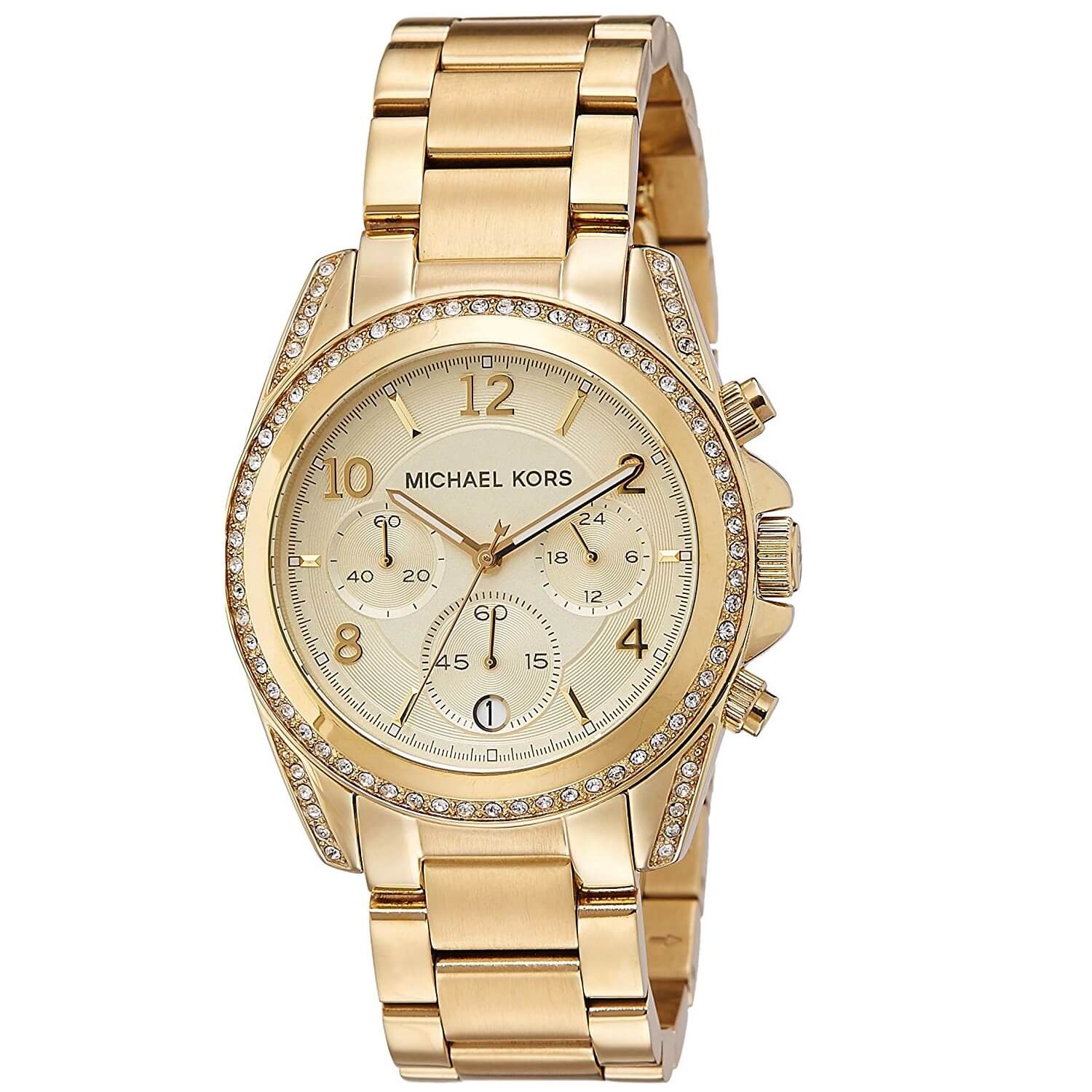 Reloj Mujer Michael Kors MK5166 reloj Resistencia al agua de 100 dorado | Zshop