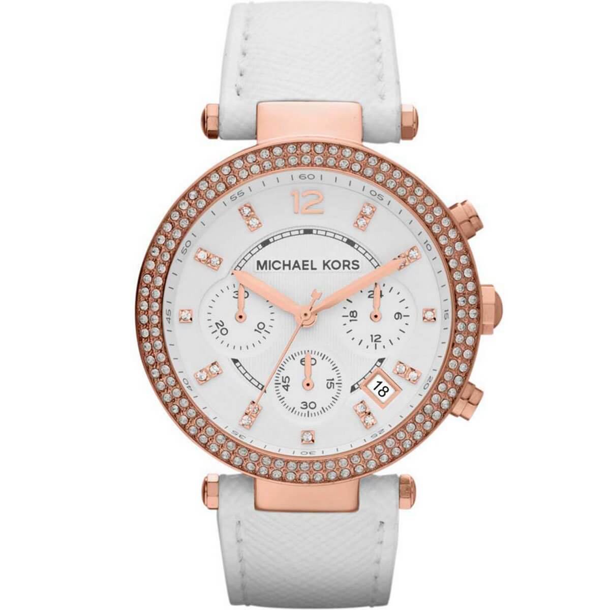 Reloj para Mujer Michael Kors MK2281 Parker Reloj de moda para mujer,  Blanco | Zshop Colombia