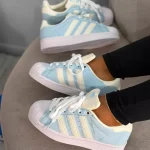 Zapatillas para Dama Adidas Superstar 100% importadas 50% De Descuento, Blanco - Imagen 6
