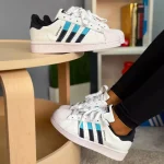 Zapatillas para Dama Adidas Superstar 100% importadas 50% De Descuento, Blanco - Imagen 9