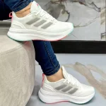 Tenis Zapatillas Para Mujer Adidas Run Blazer 100% Importada 50% De Descuento - Imagen 4