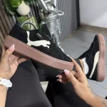 Tenis Zapatillas Para Dama Puma Park Logo 100% Importadas 46% De Descuento