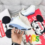 Zapatillas Para Niños Jordan Nike Air 13 Retro 100% Importadas 50% De Descuento,Blanco - Imagen 3