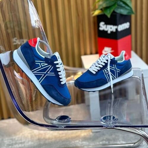 Armani Exchange Hombre 1 Tenis Zapatillas Armani Exchange Hombre 100% Importadas 50% De Descuento, Gris - Imagen 1