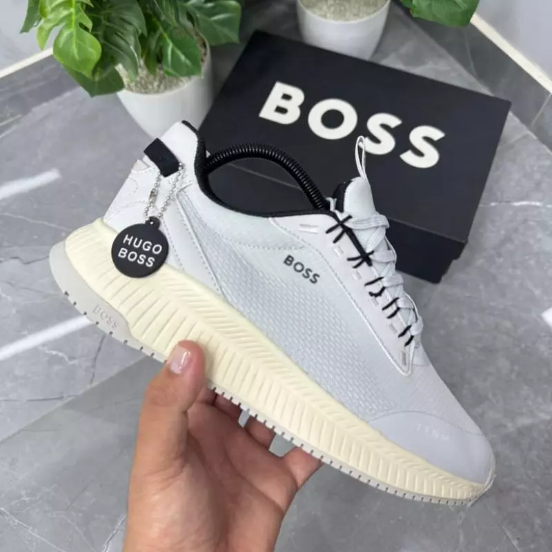 Hugo Boss Hombre 4 Tenis Zapatillas Hugo Boss Hombre 100% Importadas 50% De Descuento, Rosado - Imagen 4