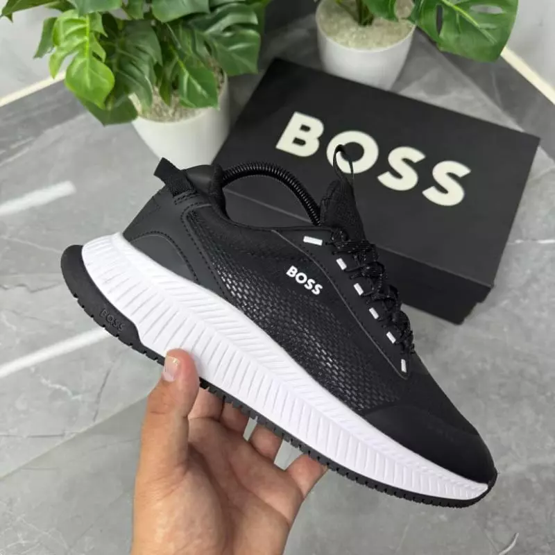 Hugo Boss Hombre Tenis Zapatillas Hugo Boss Hombre 100% Importadas 50% De Descuento, Rosado - Imagen 2