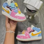 Tenis Zapatillas Jordan Retro 1 Niños 100% Importadas 50% De Descuento - Imagen 2