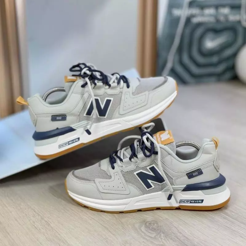 New Balance 999 Hombre 2 Tenis Zapatillas New Balance 999 Hombre 100% Importadas 50% De Descuento, Gris - Imagen 6