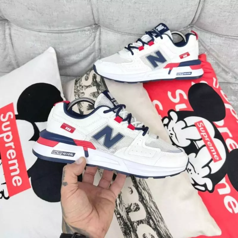 New Balance 999 Hombre 4 Tenis Zapatillas New Balance 999 Hombre 100% Importadas 50% De Descuento, Gris - Imagen 4