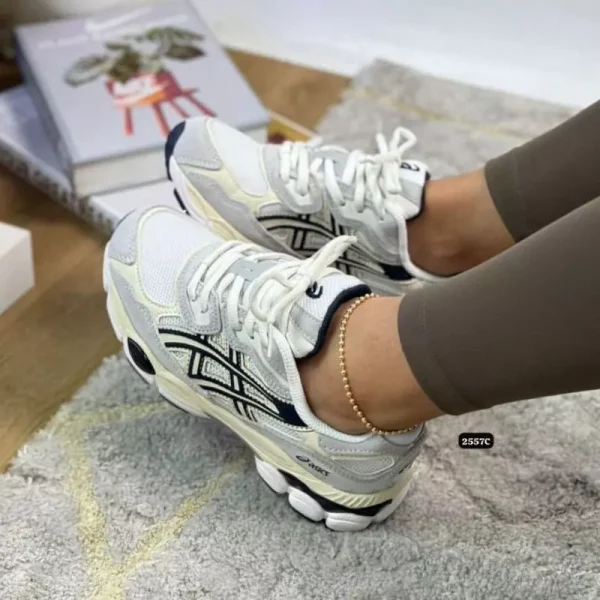 Tenis Zapatillas Asics Mujer 100% Importados 50% De Descuento, Negro