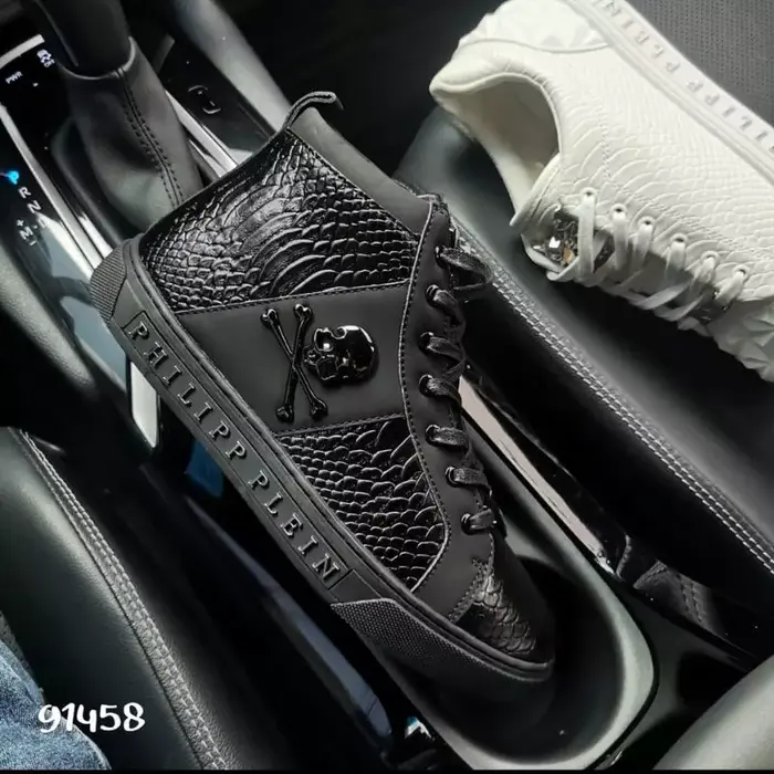 Tenis Zapatillas Philipp Plein Bota Tenis Zapatillas Philipp Plein Bota 100% Importadas 50% De Descuento - Imagen 1