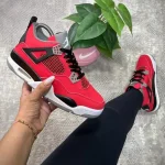 Tenis Zapatillas Jordan Retro 4 Mujer 100% Importadas 50% De Descuento - Imagen 5