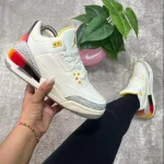 Tenis Zapatillas Jordan Retro 3 Mujer 100% Importadas 50% De Descuento - Imagen 6