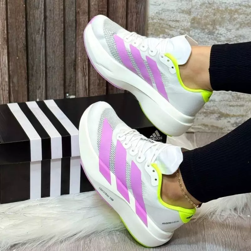 Adidas Adizero Model Dama 2 Tenis Zapatillas Adidas Adizero Model Dama 100% Importadas 50% De Descuento - Imagen 1