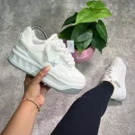 Tenis Zapatillas Valentino Plataforma Dama 100% Importadas 50% De Descuento