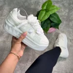 Tenis Zapatillas Valentino Plataforma Dama 100% Importadas 50% De Descuento - Imagen 2