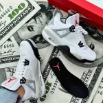 Tenis Zapatillas Air Jordán 4 Dama 100% Importados 50% De Descuento - Imagen 8