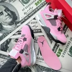 Tenis Zapatillas Air Jordán 4 Dama 100% Importados 50% De Descuento - Imagen 6