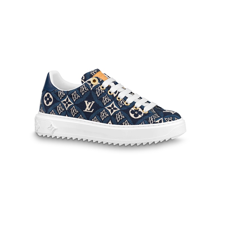 Zapatillas Para Dama Louis Vuitton Since 1854 Time Out, Azul