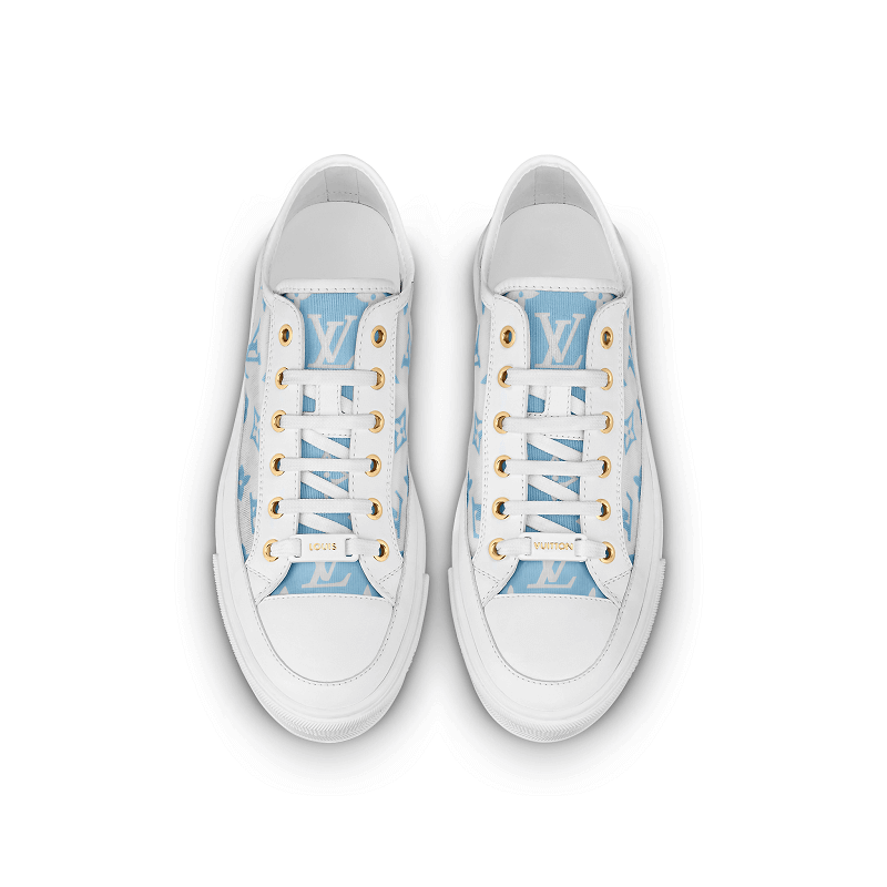 Zapatillas Para Mujer Louis Vuitton Alta LV Xuf Stellar, Gris