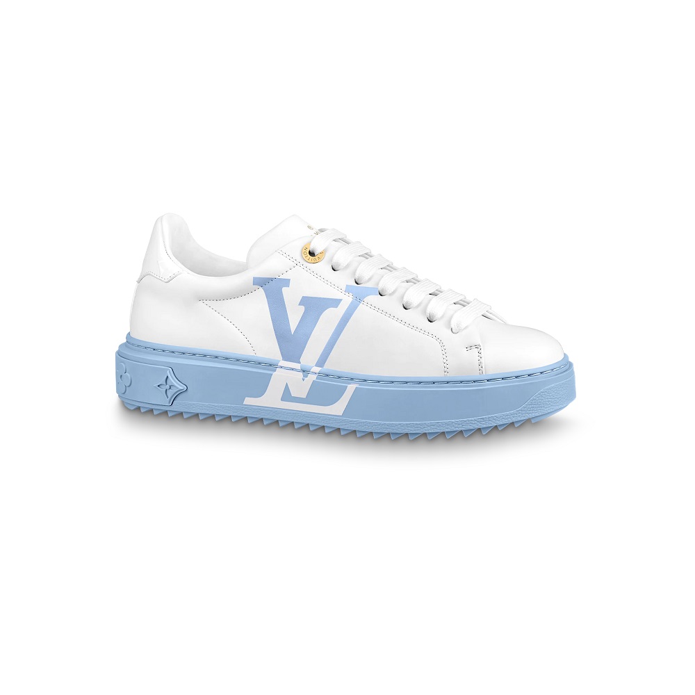 Zapatillas Para Dama Louis Vuitton Time Out, Azul