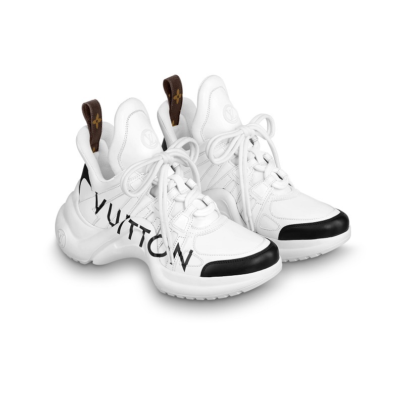 Zapatillas Para Mujer Louis Vuitton Game On LV Archlight, Blanco