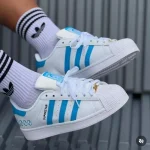 Tenis Zapatillas Para Hombre Adidas Superstar 100% Importadas 50% De Descuento - Imagen 2