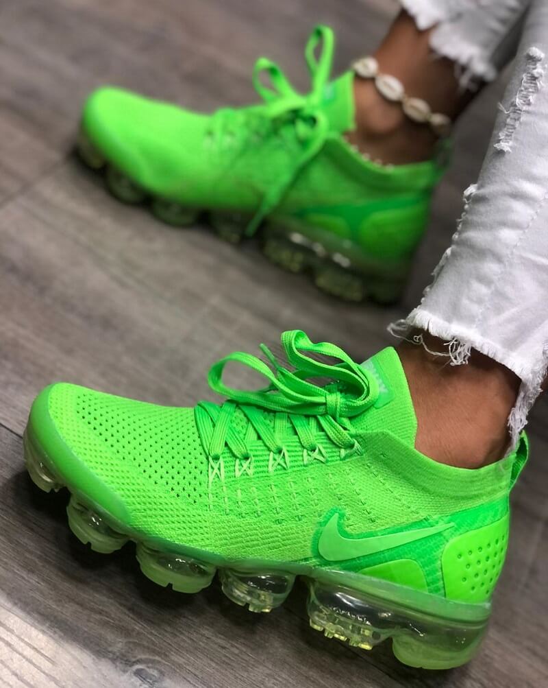 Zapatillas deportivas Nike verdes de mujer