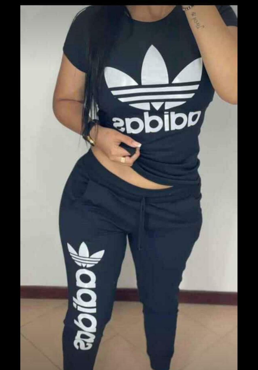 Conjunto Deportivo Mujer Adidas Burda Oferta, Negro Zshop Colombia