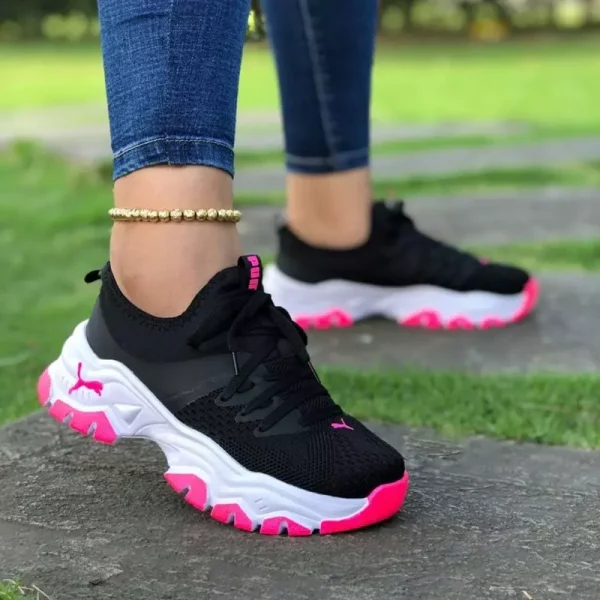 Tenis Zapatillas Para Mujer Puma Tractor 100% Calidad Nacional 31% De Descuento