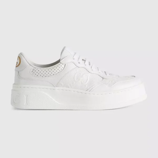Zapatilla Con GG En Relieve Confeccionado En Piel Calidad G5 50% De Descuento