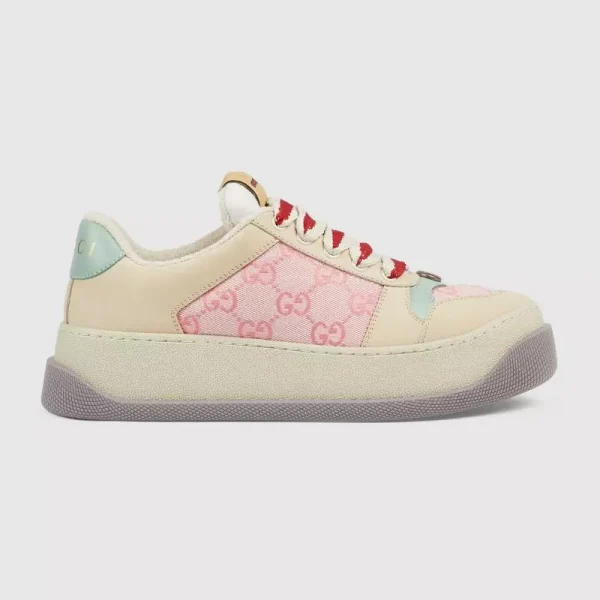 Zapatilla Screener Para Mujer Con Suela Con Plataforma Plana Bicolor Calidad G5 50% De Descuento