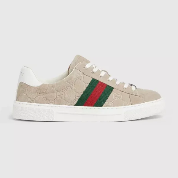 Zapatilla Gucci Ace Con Tribanda Web De Mujer Calidad G5 50% De Descuento