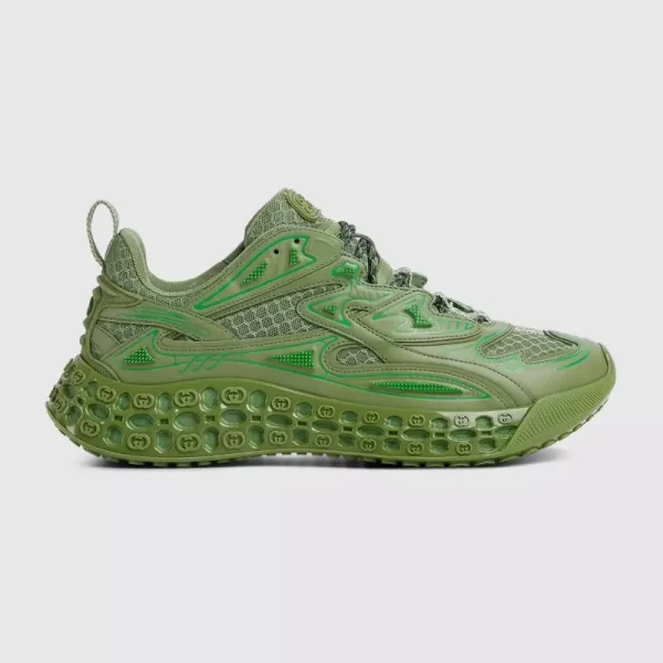 Zapatilla Gucci Cub3d Para Hombre Patrón De GG Entrelazada Con Efecto 3D Calidad G5 50% De Descuento