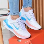 Tenis Zapatillas Para Dama Nike Bailleli 100% Calidad Nacional 40% De Descuento - Imagen 4