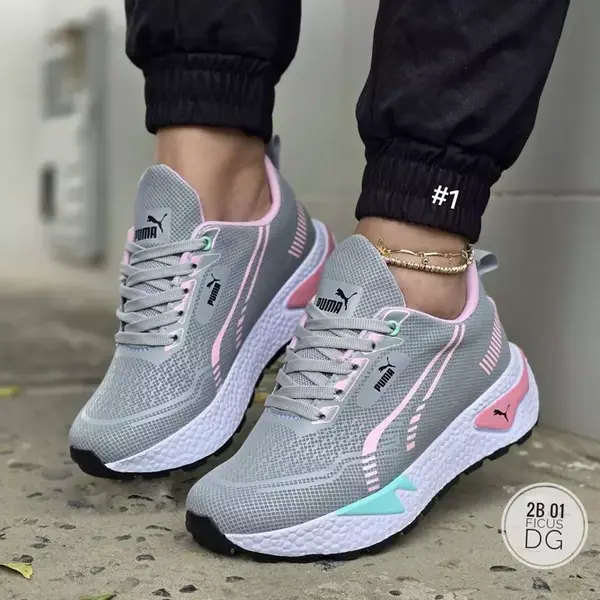 Tenis Zapatillas Para Mujer Puma Fast X 100% Calidad Nacional 45% De Descuento