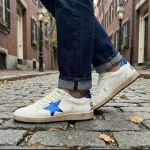 Tenis Zapatillas Golden Goose Para Hombre Vintage Exclusivo Diseño Icónico Con Estrella Lateral 100% Importadas 50% De Descuento